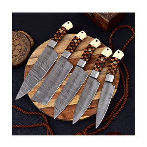 Juego de Cuchillos de Chef de Acero de Damasco Premium con Caja de Almacenamiento, Colección de Cuchillos de Cocina Profesionales para las Necesidades Diarias de Cocina - Product Image 1