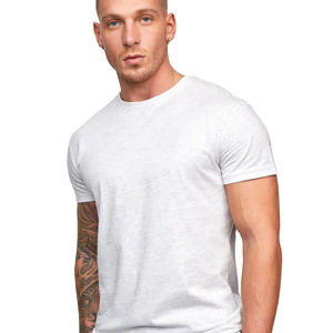 Camiseta de Verano para Hombre, de Secado Rápido, Alta Elasticidad, Transpirable, 100% Algodón, Informal, Deportiva, de Manga Corta, con Diseño Liso - Product Image 2
