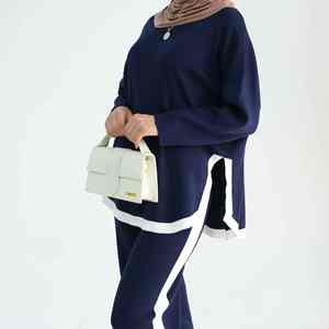 Abaya Musulmana Moderna Informal Verde Esmeralda para Mujer, Estilo Dubái, Elegante, Modesta, para Uso Diario Islámico, Larga hasta el Suelo, con Mangas Largas - Product Image 3