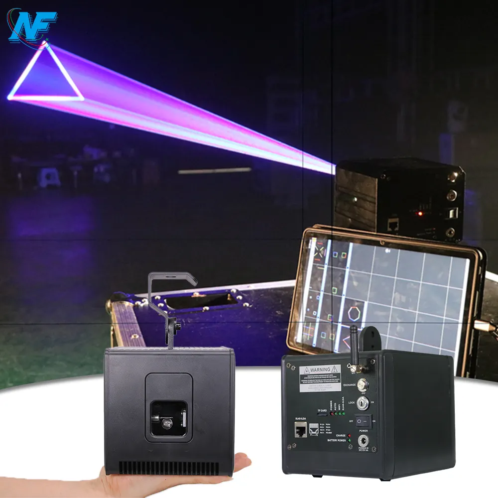Newfeel 2023 più nuovo prodotto Tablet APP Laser Light Show proiettore rgb led party dj disco laser beam light