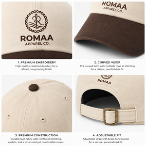 Casquette de baseball décontractée personnalisée 5 panneaux Samavia pour enfants, 100% coton, broderie 3D, fermeture auto-agrippante, protection solaire extérieure - Product Image 3