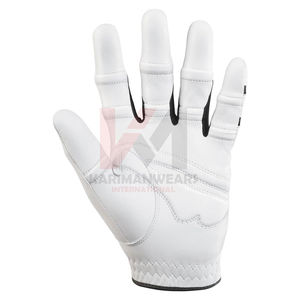 Guantes de Golf Profesionales en Stock con Diseño Transpirable en la Parte Posterior y Palma de Cuero Cabretta Suave - Product Image 4
