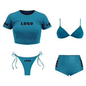 Conjunto de Bikini de Lujo para Mujer, Estilo de Diseñador Premium, Traje de Baño de Dos Piezas para Playa - Product Image 3