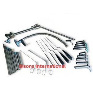 Système d'extracteur tubulaire manuel de haute qualité BISONS pour accès spinal, ensemble d'instruments en acier inoxydable pour chirurgie générale - Product Image 1