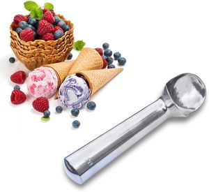 Cuchara para Helado y Galletas de Aleación de Aluminio Ecológica, Económica, al por Mayor, con Mango de Agarre Cómodo para Repostería - Product Image 1