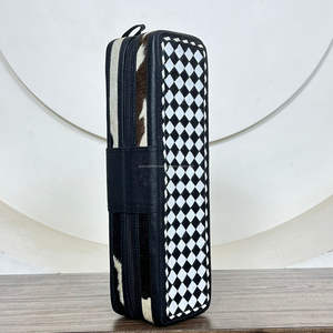 Nouvel étui pour fer à friser en cuir de vachette artisanal à motifs, résistant à la chaleur, en cuir véritable, pochette de rangement pour outils capillaires, idéal pour les voyages - Product Image 5