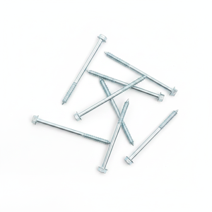 Anti-Corrosion Zinc Plated Roofing <b>Fasteners</b> - Hex Head Leak-Proof Gasket Custom Sizes - Product Image 1
