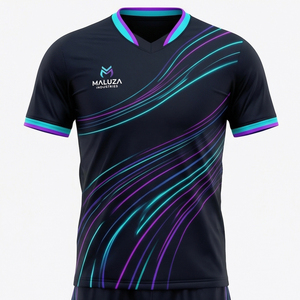 Maillot et short d'entraînement de basketball personnalisés, respirants, vêtements de sport athlétiques, style streetwear moderne, équipement d'équipe MALUZA INDUSTRIES - Product Image 1