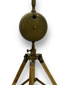 Modern Mechanical Projection <b>Radio</b> Desk <b>Clock</b> Nautical Wooden Tripod Stand Handcrafted Gift Item Calvin Handicrafts - Product Image 5