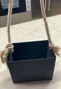 Support de pot suspendu en fer galvanisé, revêtu de poudre, écologique, léger et durable, pour pépinière extérieure, balcon - Product Image 2