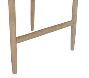 Silla de Barra con Estructura de Madera de Teca Sólida para Interiores y Exteriores con Diseño Metálico Moderno para Mobiliario de Hostelería - Product Image 6