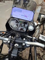 Support GPS au design unique pour moto Himalayan 411cc BS6 2023-2026 – Accessoires de navigation disponibles à la vente