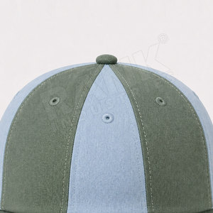 Nouveauté en promotion : Casquettes de baseball 7 panneaux 100 % coton, couleur personnalisable, pour le sport, vente en gros - Product Image 6