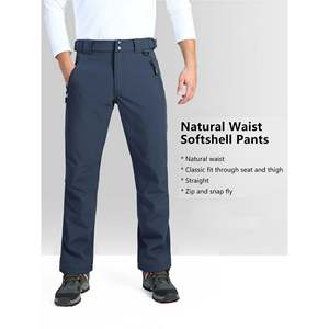 Custom Sublimation Printed <b>Men</b> Softshell Pants OEM <b>Pattern</b> Sport <b>Trousers</b> Personalized Performance Athletic Wear - Product Image 3
