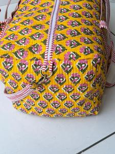 กระเป๋าผ้าฝ้ายขนาดใหญ่แบบมีสายสะพายไหล่, กระเป๋าช้อปปิ้งชายหาดสไตล์โบฮีเมียนสำหรับผู้หญิง, กระเป๋าถือสำหรับผู้หญิง - Product Image 2