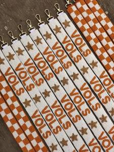 Gold Beaded Embroidery Saints <b>Bag</b> <b>Strap</b> Black White Text Handwoven Seed Bead Crossbody Purse Belt <b>Replacement</b> - Product Image 4