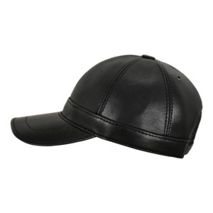 Premium Genuine Napa Leather Winter Ear Flaps Baseball Cap Adjustable Leather Aviator Hat Warm Outdoor Leather Cap Manufacturer - Product Image 6