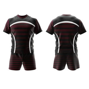 Uniforme de Rugby de Poliéster de Secado Rápido, Ligero, Transpirable, de Alta Calidad, para Entrenamiento Deportivo, Equipo Duradero para Hombre - Product Image 1