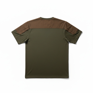 เสื้อยืดลายพรางแบบทหาร สำหรับล่าสัตว์ ยืดหยุ่น ระบายอากาศได้ดี เสื้อยืดประสิทธิภาพสูงสำหรับผู้ชาย - Product Image 3