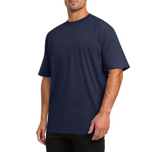 Camisetas personalizadas de streetwear de 260 gramos para hombre, ropa vintage, camiseta extragrande de algodón con lavado ácido, camisetas para hombre - Product Image 2