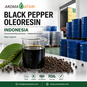 AROMA ATSIRI Oleorresina de Pimienta Negra 100% Pura Sin Diluir, Extracto Prensado en Frío de Indonesia, Piper Nigrum - Product Image 1