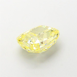 Diamant de laboratoire CVD certifié, taille coussin, jaune intense fantaisie, taille radiant, pour la création de bijoux fins de luxe avec pierres précieuses en vrac - Product Image 6
