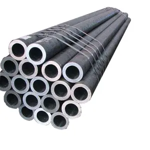 1020 1040 ST37 15CrMo round black seamless carbon steel pipe and tube