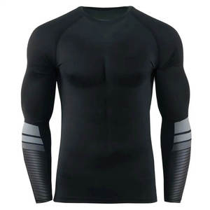 Rashguard de MMA de alta calidad, manga larga, para hombre, fabricante, suministro personalizado, rashguard de alto rendimiento para MMA - Product Image 1
