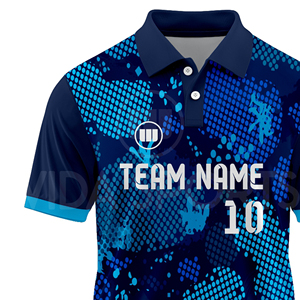 Maillot de cricket tendance personnalisé pour équipe, séchage rapide, respirant, écologique, sublimation 100% polyester, vente en gros - Product Image 4