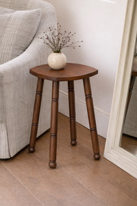 Table de restaurant ou de bar traditionnelle indienne en bois massif par Perfect Enterprises - Product Image 6