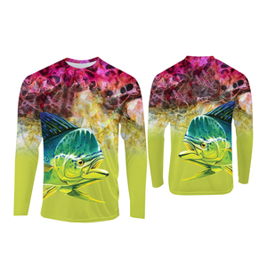 Camisetas de Pesca Personalizadas con Sublimación para Hombre, con Capucha, Protección Solar UPF 50, Manga Larga, para Senderismo, Correr, Natación, Protección UV - Product Image 6