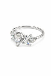 Anillo de Moissanita en Plata de Ley 92.5 KLSR-12080 - Product Image 4