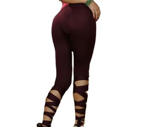 Leggings personnalisés pas chers pour femmes, vêtements de fitness, collants de yoga et de gymnastique taille haute pour femmes, leggings avec poches sans logo pour femmes - Product Image 6