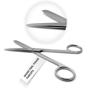 Kit chirurgical d'entraînement pour étudiants, 18 pièces en acier inoxydable, pour la pratique des instruments et la dissection, certifié CE ISO, par Grip Surgical - Product Image 6