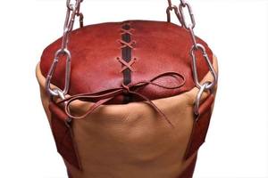 Sac de frappe suspendu pour entraînement, haute qualité, accessoires de fitness, sac de sable de boxe, conception OEM, logo personnalisé, en cuir – Vente chaude - Product Image 2