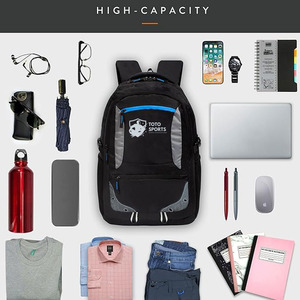 Système de transport léger et confortable de qualité supérieure, meilleur fournisseur, fermeture éclair respirante et fluide, logo personnalisé, sac à dos scolaire - Product Image 4