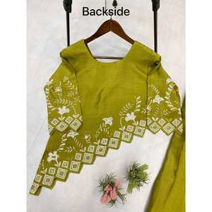 Vestidos de Fiesta Elegantes de Diseño Indo-Occidental con Bordado de Lentejuelas - Product Image 2