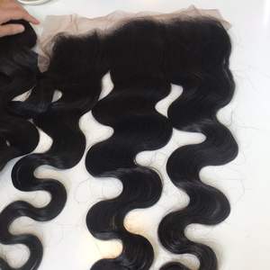 Corps Cheveux Ondulés 100% Paquets Humains Vietnamiens Bruts, Super Double Dessiné Viet Nam Extensions de Cheveux Humains Bruts Cheveux Bruts - Product Image 2