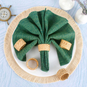 Hot Selling Handmade Bamboo Cane Wedding Rattan <b>Napkin</b> Ring for Table Decoration Best Quality Handwoven <b>Easter</b> <b>Napkin</b> Ring Cheap - Product Image 6