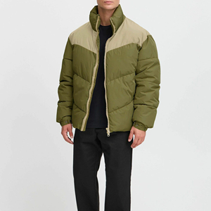 Veste matelassée moderne pour hommes, vente en gros, tissu premium 2026, personnalisation de marque, design de manteau d'hiver - Product Image 3