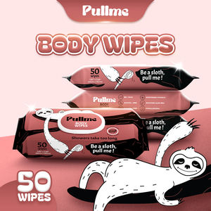 Toallitas Húmedas Corporales Pullme, 50 Unidades, Toallitas Refrescantes para la Limpieza Corporal, para la Higiene Diaria y Uso en Viajes - Product Image 6