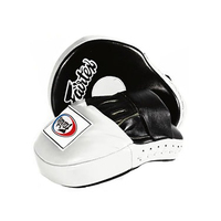 Mitaines de frappe Fairtex en cuir PU de qualité supérieure pour Muay Thai, coussinets de frappe personnalisés pour l'entraînement, style souple