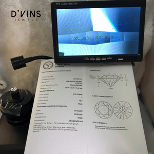 Diamante Suelto de Gran Calidad de Exportación India, 6.79CT F VS2, Corte Redondo, Color D, para Joyería, Diamante Natural - Product Image 3