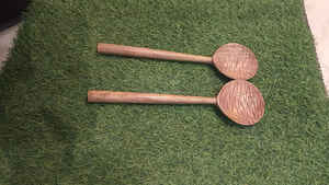 Wholesale Price Acacia <b>Wood</b> Serving <b>Spoon</b> Unique Shape Kitchen Tableware for Party Handmade in India - Product Image 3