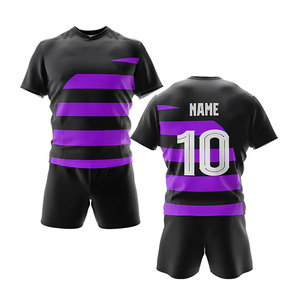 Factory Direct Customizable Rugby Uniform Quick Dry Professional Badminton Jersey Sports Training Athletic Team Sets - Product Image 2