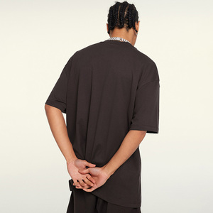 Camiseta de Algodón de Alta Calidad, Camisetas Lisas al por Mayor para Hombre, Camiseta de Manga Corta Oversize para Hombre - Product Image 5