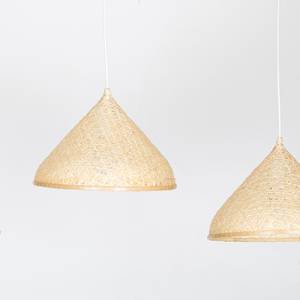 Handmade Bamboo Pendant Lamp Woven Cone Light Boho Rustic <b>Decor</b> Eco Friendly <b>Ceiling</b> Lighting OEM Supplier Vietnam - Product Image 2