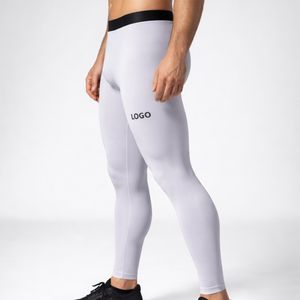 Leggings de Compresión de Alta Calidad para Hombre, Transpirables, Cintura Elástica, Ropa Deportiva para Gimnasio, Tela Premium de Algodón/Fibra de Bambú - Product Image 4
