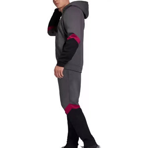 Men Full Zip Training <b>Tracksuit</b> Set Lightweight Track Jacket And Jogger Activewear Wholesale Supplier - Product Image 4