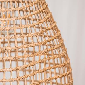 Best Selling Handmade <b>Rustic</b> Seagrass Lampshade Woven Ceiling <b>Light</b> Shade Lightweight Sustainable Home Decor - Product Image 3